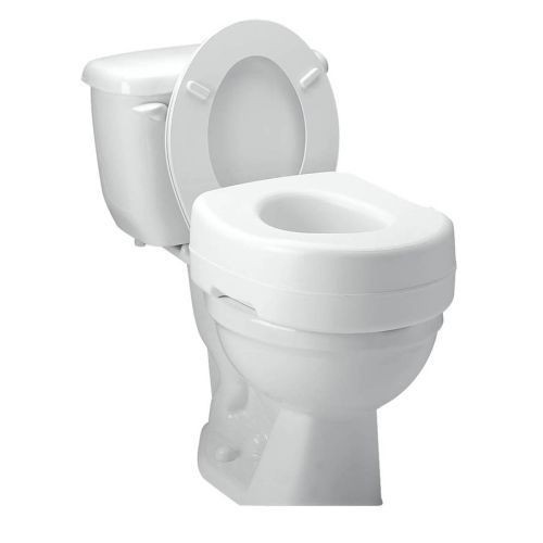 Carex B302C0 Raised Toilet Seat Riser Adds 5''  300 lb Capacity - New in Box