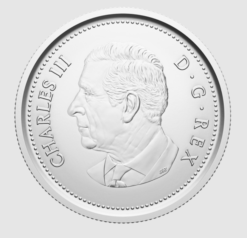 2025 CANADA King Charles III 50 cent roll special wrap Collector's edition