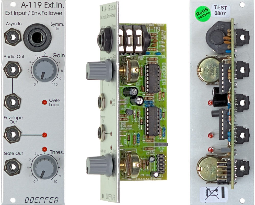 DOEPFER A-119 EXTERNAL INPUT - ENVELOPE FOLLOWER : NEW : [DETROIT MODULAR]