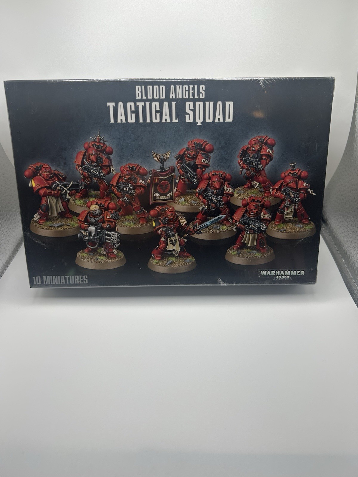 Games Workshop Warhammer 40K Blood Angels Tactical Squad 10 Miniatures 41-12