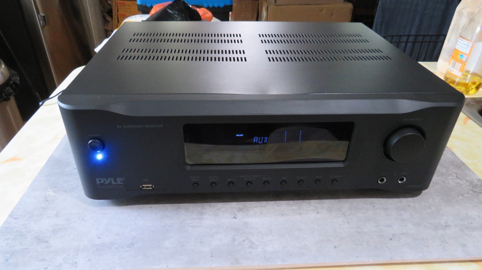 Pyle 5.2-Channel Hi-Fi Bluetooth Stereo Amplifier - 1000 Watt AV Home Theater