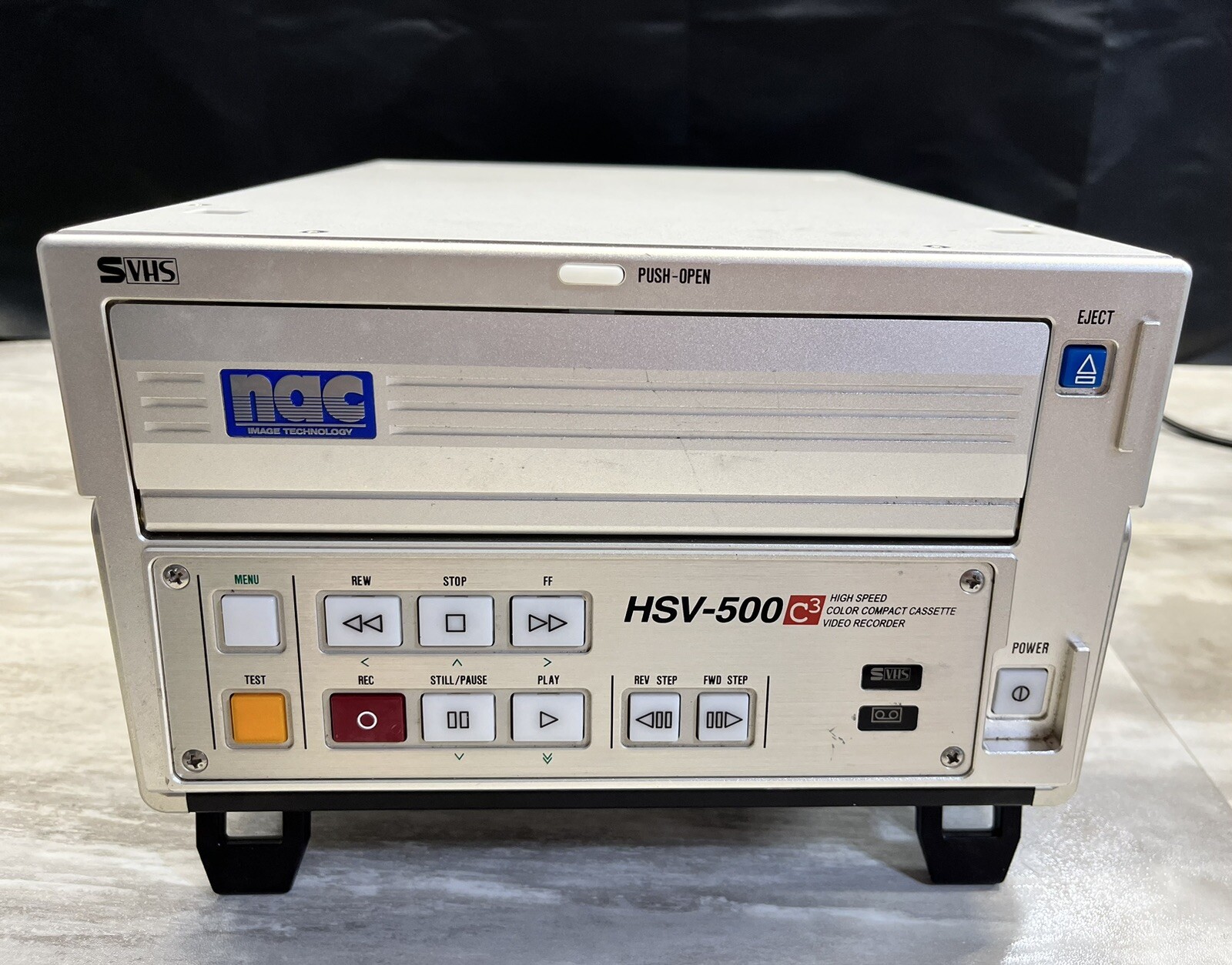 NAC HSV-500C3 V-321 High-speed Color Compact Cassette Video Recorder