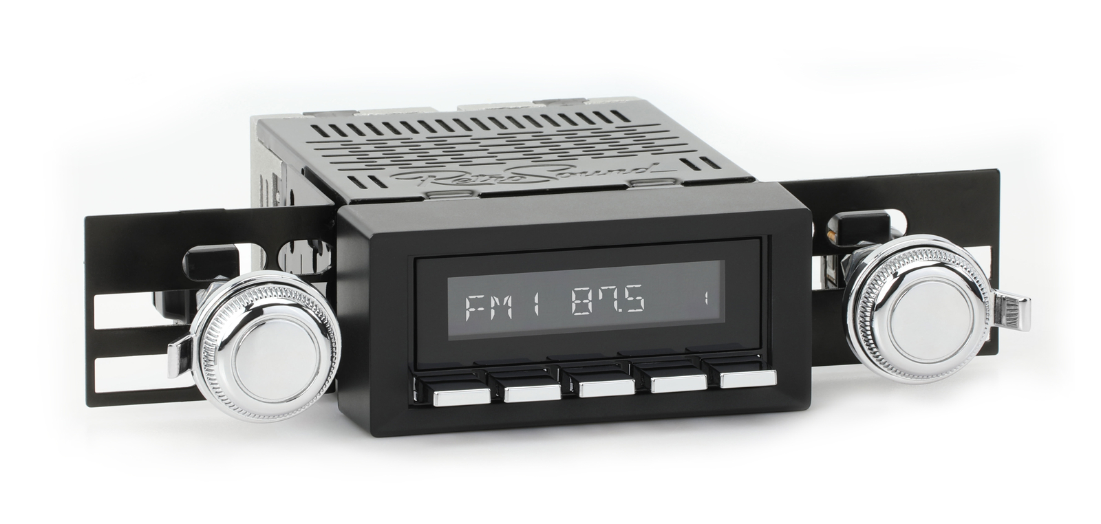 RetroSound 73-87 Chevy C/K GMC Suburban Radio New USB MP3 AM FM Chrome M2