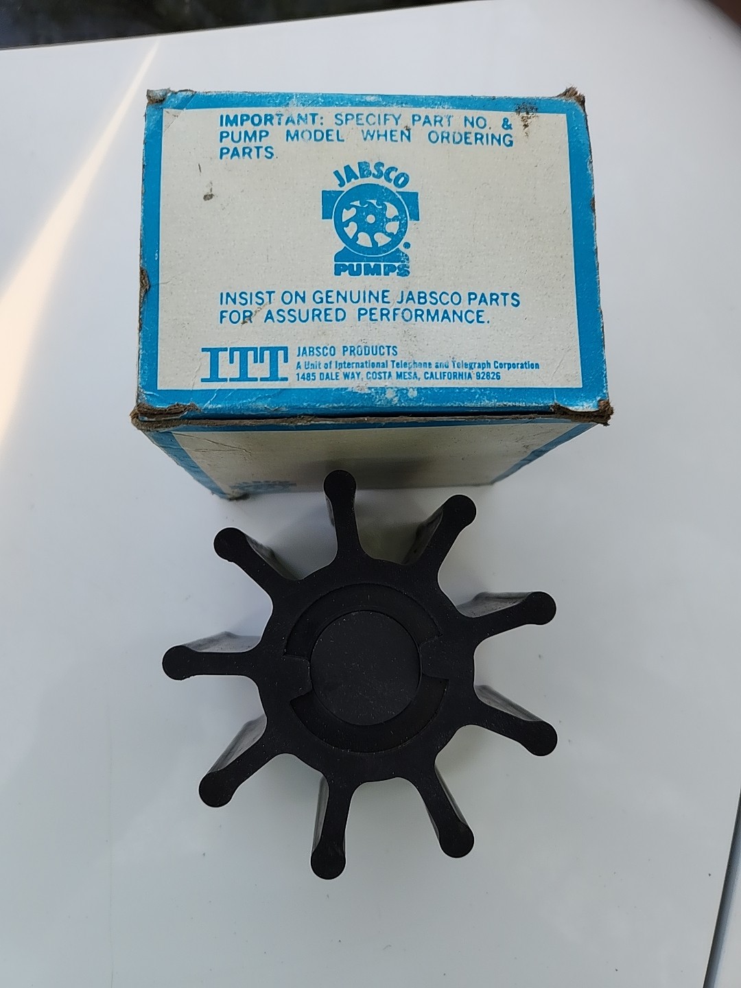 JABSCO 836-37 IMPELLER Open Box