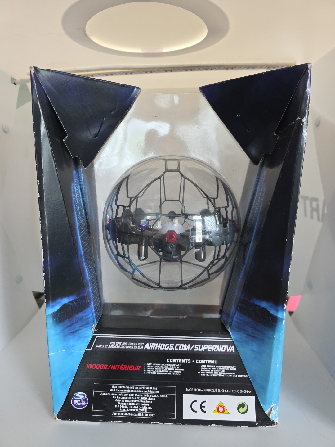 AIRHOGS Supernova Flying Gravity Orb Rechargeable BRAND NEW