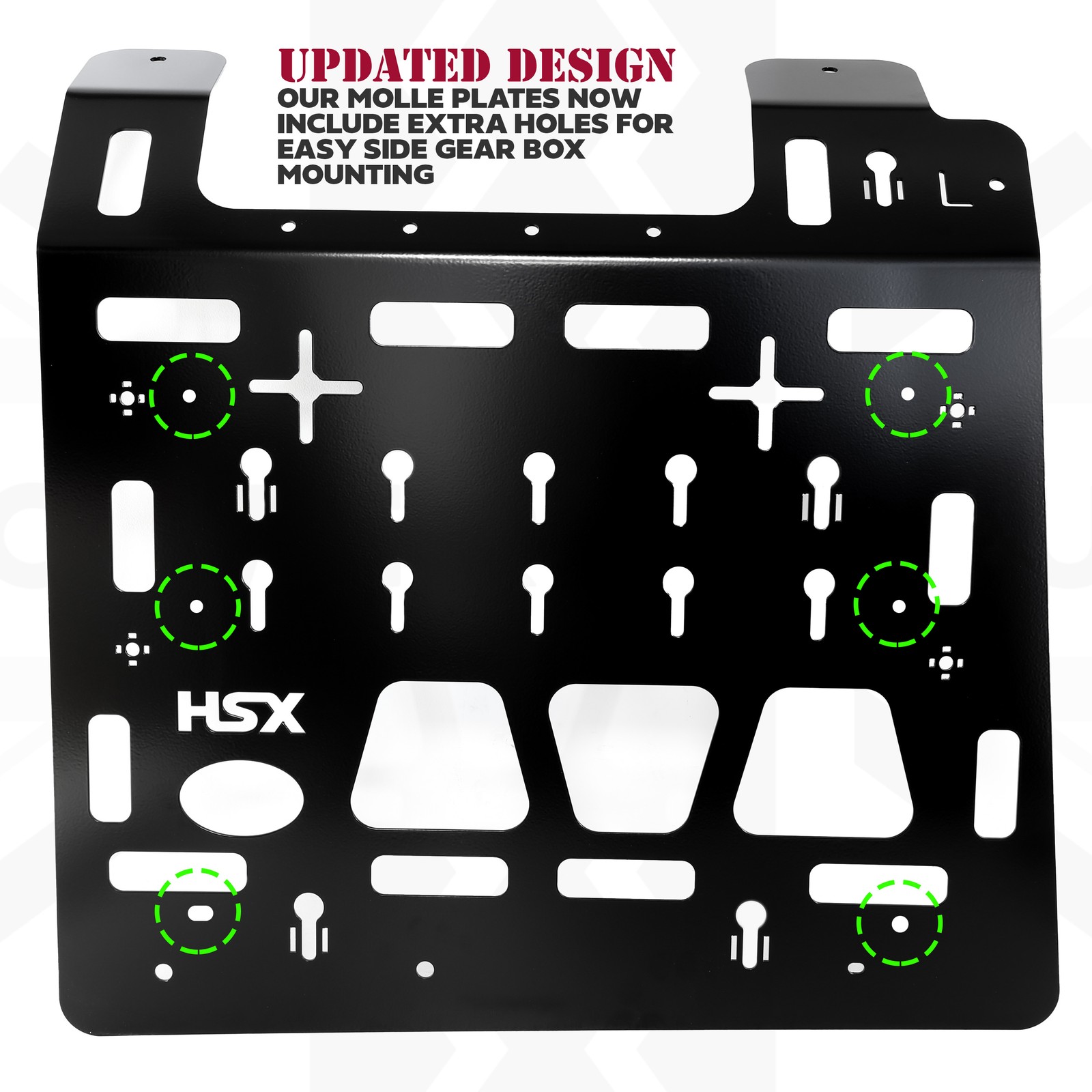 Fixing kit Lunch Gear Side Box to Molle Plate for New Defender 2020+ Mount LEFT