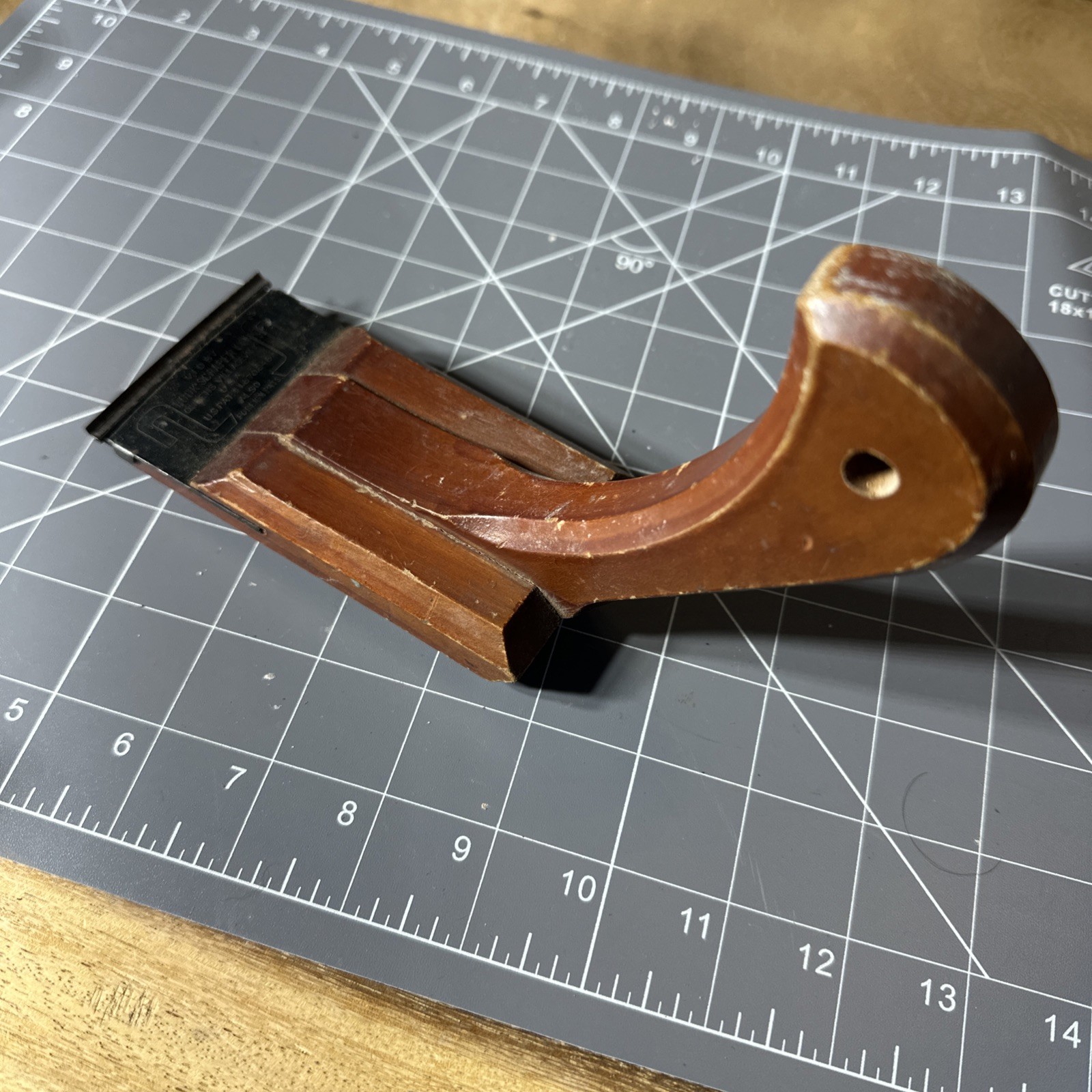 Vintage Hook Scraper Curved Handle For Woodworking And Carpentry USA