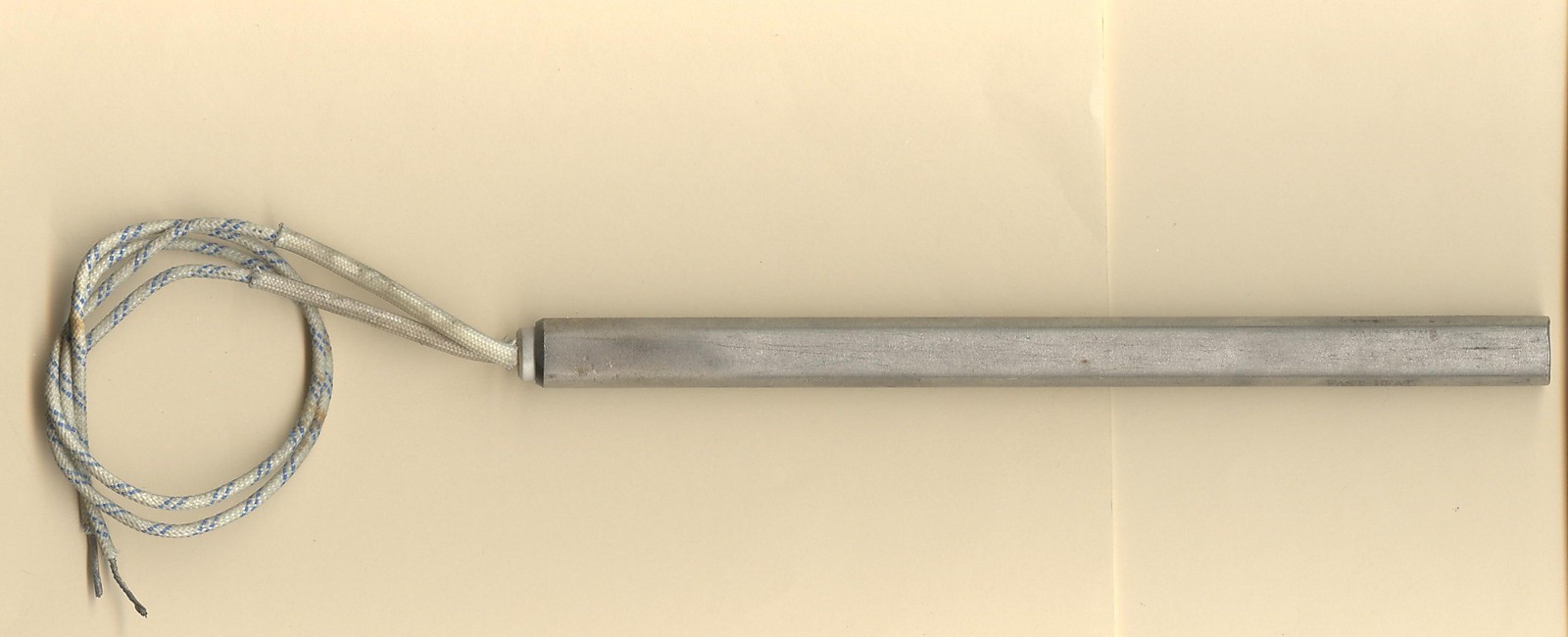 FAST HEAT Cartridge Heater 10mm  Dia X 145mm Long 300W 240V 18" Fiberglass Lead