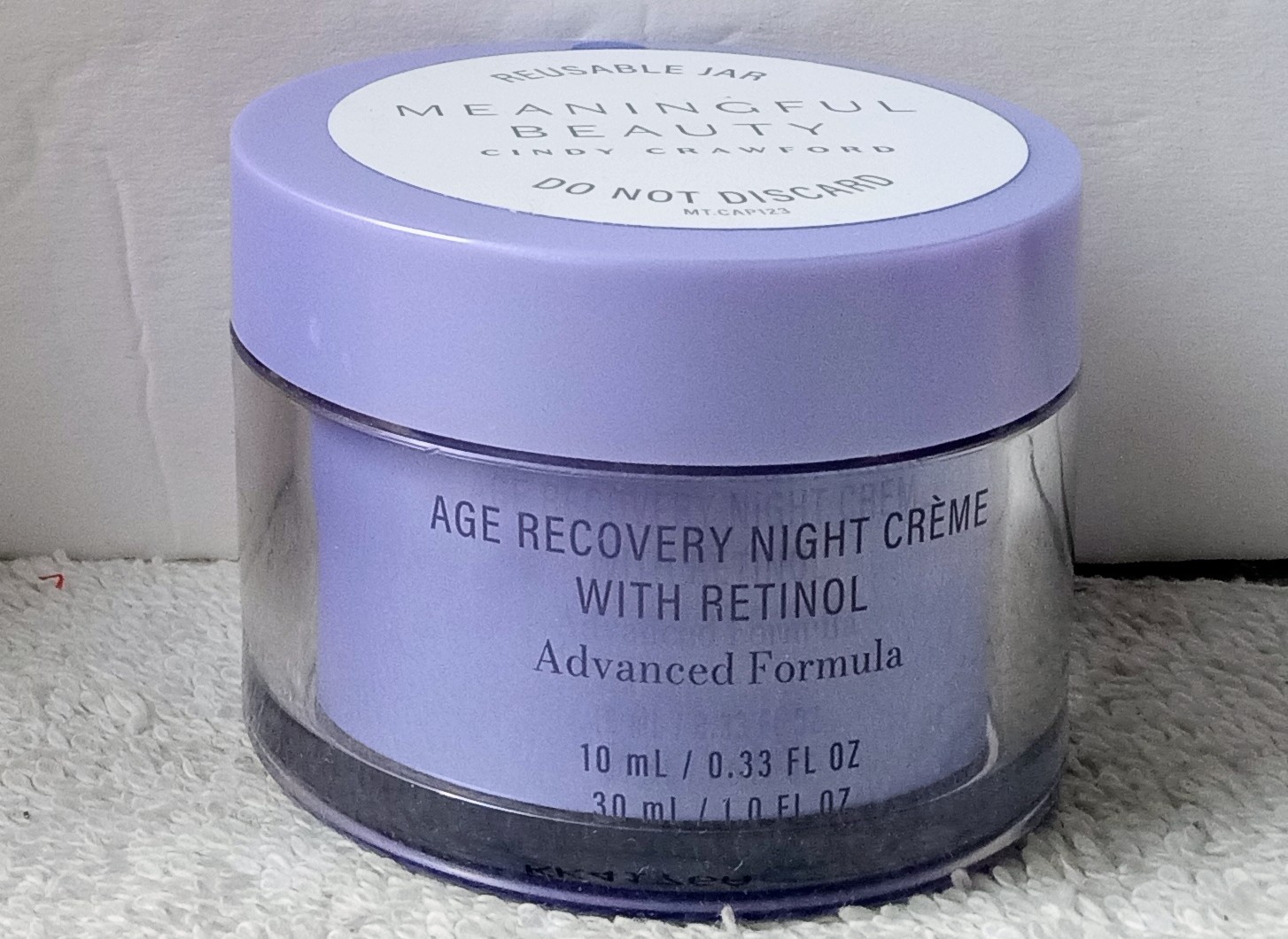 Meaningful Beauty Age Recovery Night Creme Skin Smoother Firmer 1 oz 30mL Sealed