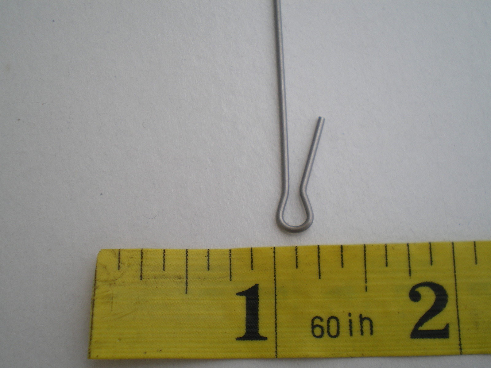 25 PCS. OPEN LOOP STAINLESS STEEL LURE SHAFT WIRE FORM .035X4" MAKE "SPINNERS"