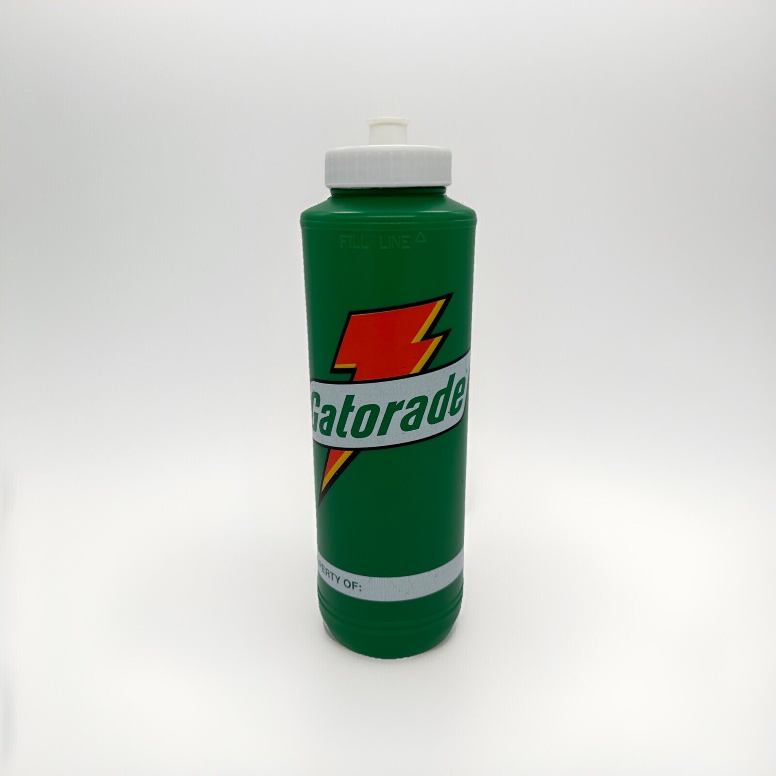 Gatorade Water Bottle 32oz Vintage Squeeze Property Of Sports Football PE