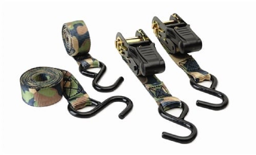 HME Ratchet Strap Camo 4 Pack