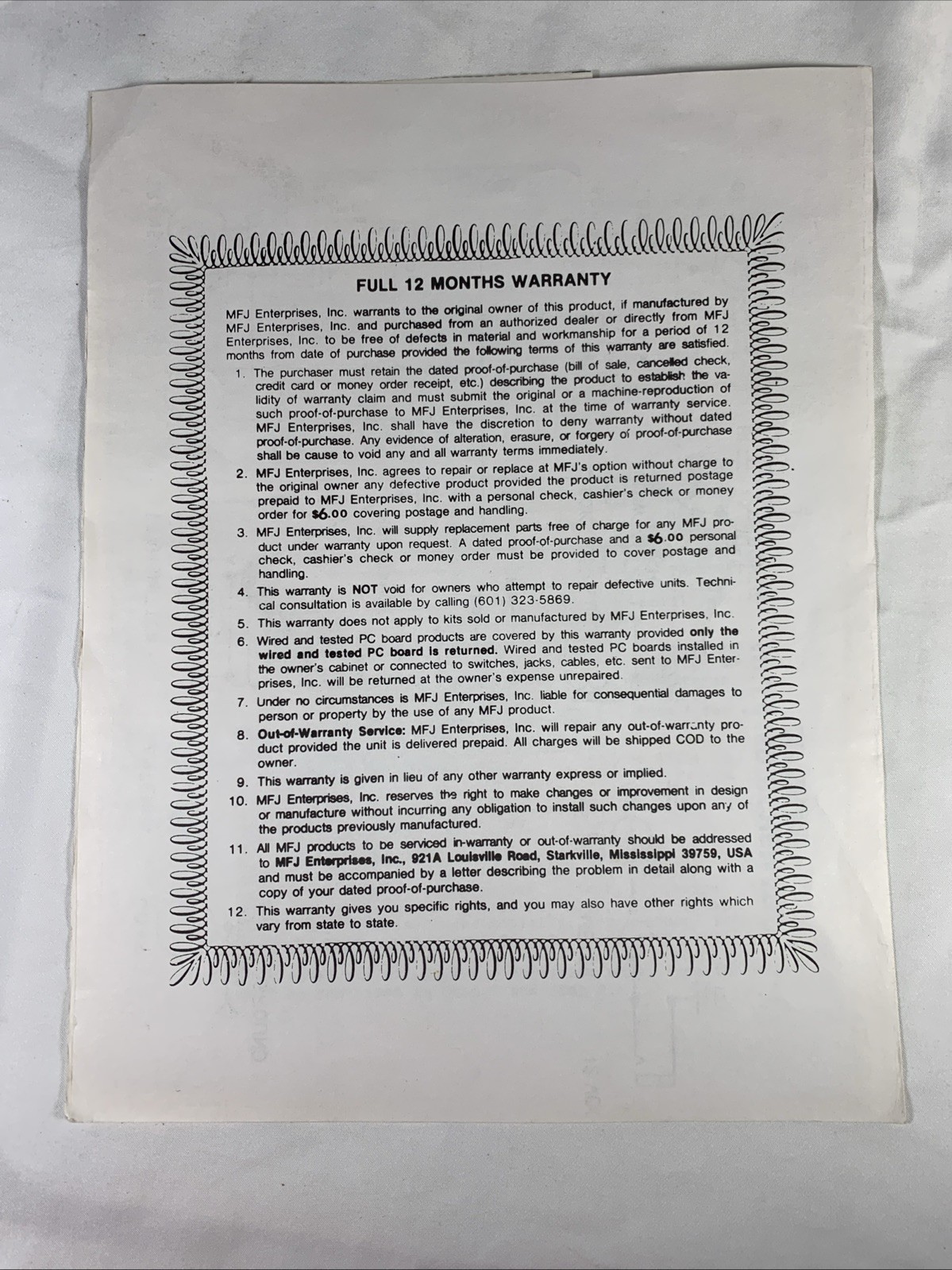 MFJ-945D Mobile Tuner Instructions