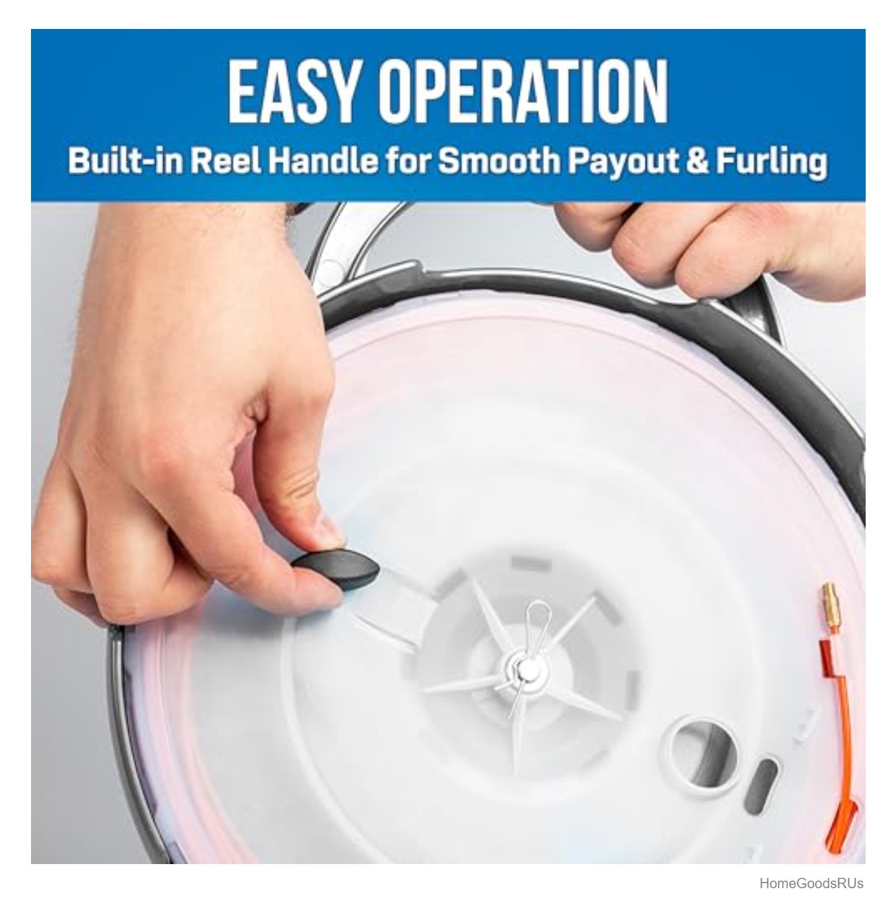 Fiberglass Fish Tape 100ft Non-Conductive Rodder Electrical Cable Puller