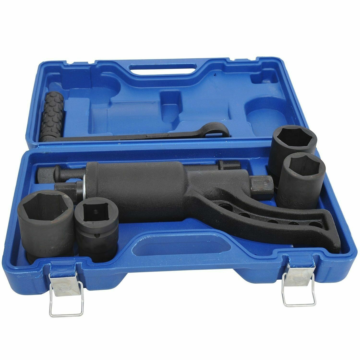Hand Torque Multiplier Truck Rim Tire Trailer Lug Nut Changing Wrench Tool Kit
