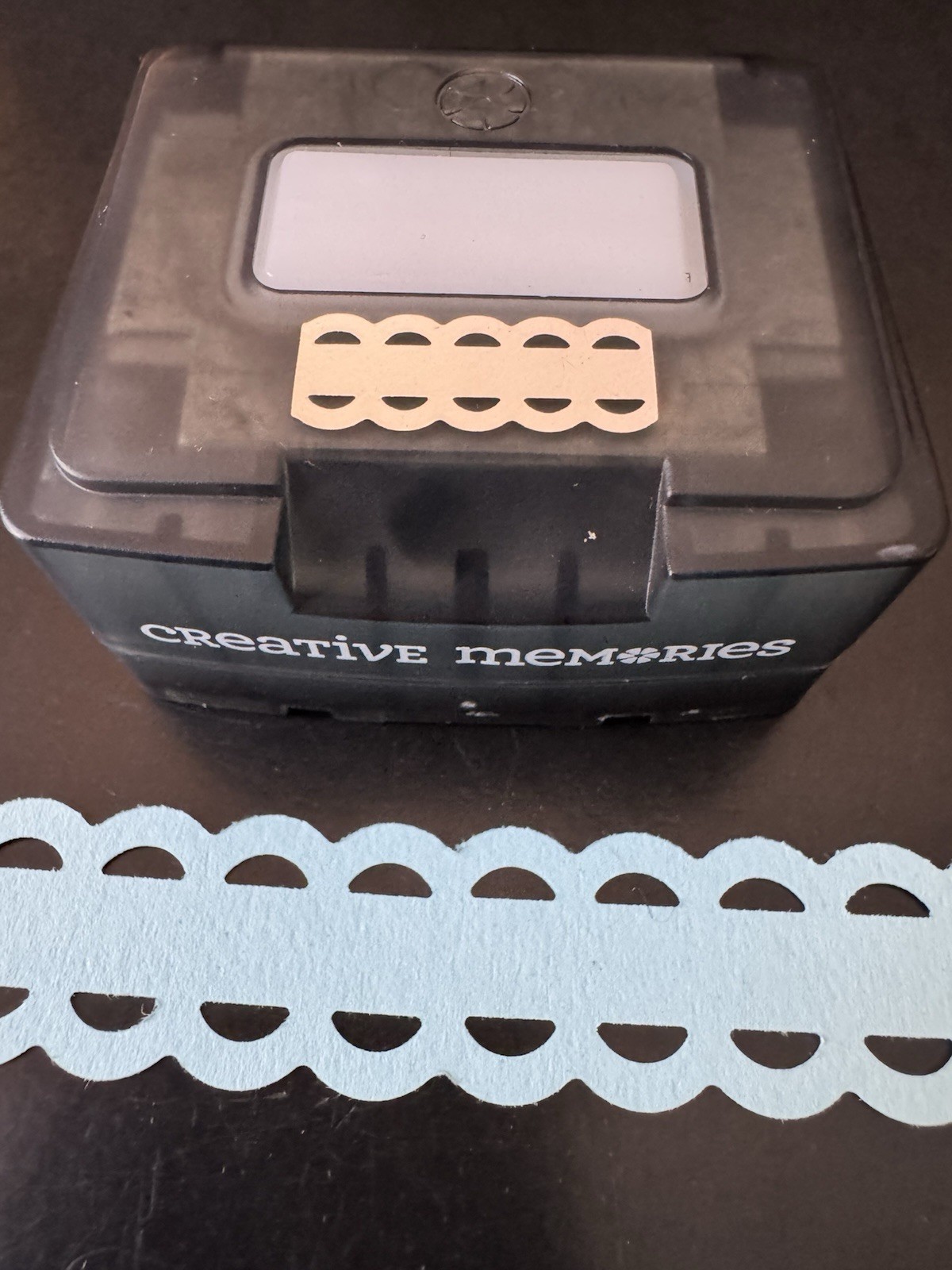 Creative Memories Mirrored Scallop Chain BORDER MAKER CARTRIDGE BMC