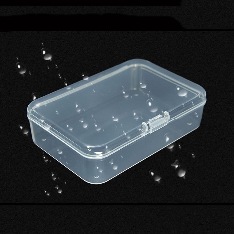 5pc Clear Plastic Storage Box Playing Cards Case Jewelry Beads Card Holder Boxes