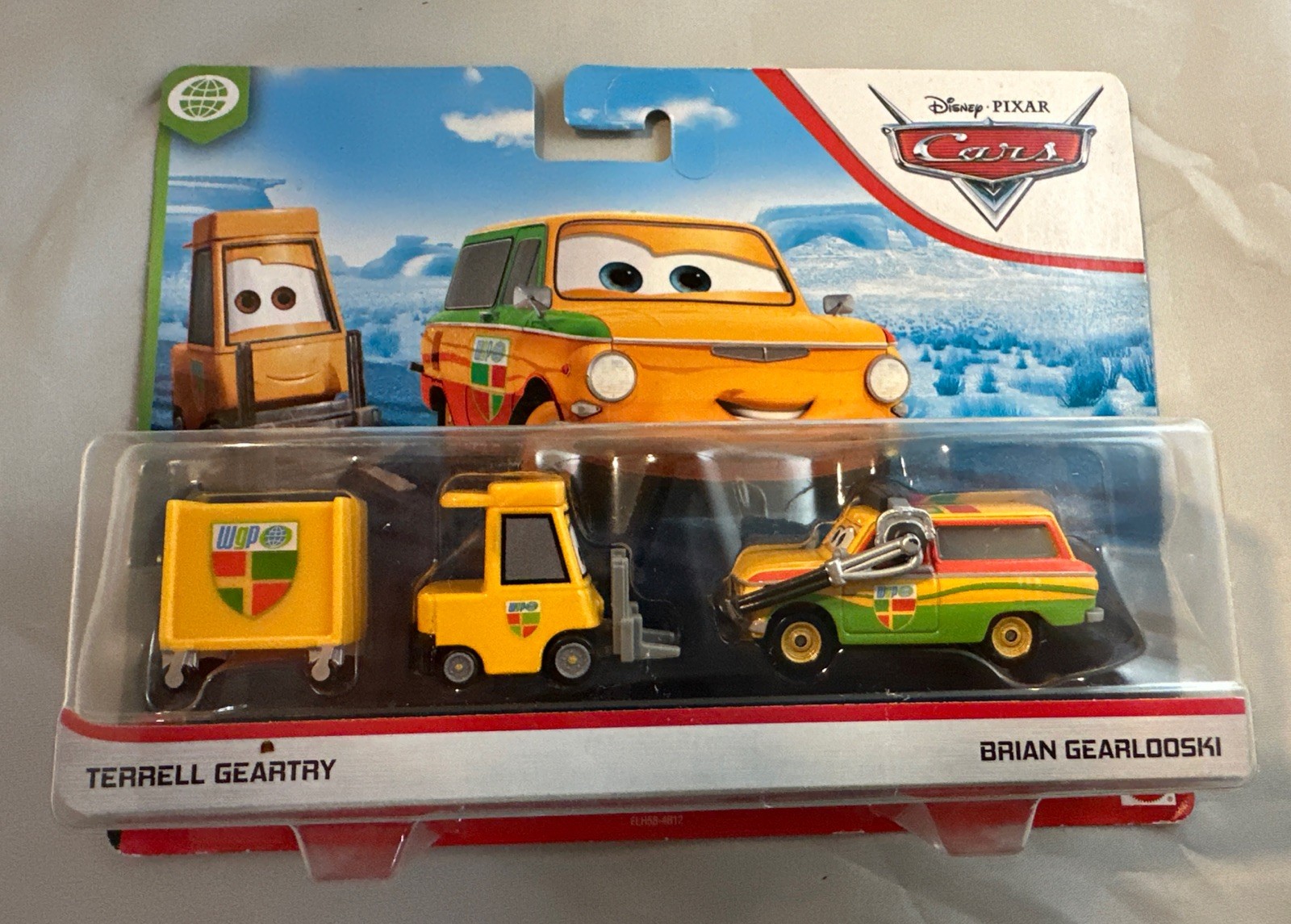 Disney Pixar Cars Terrell Geartry & Brian Gearlooski 2 Pack Die Cast New in Box