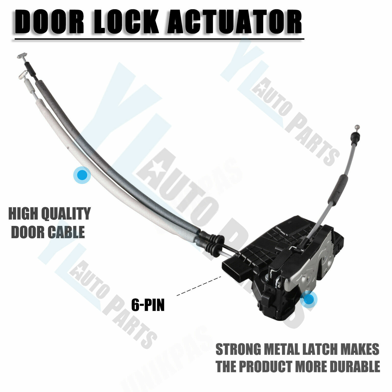 Front Left Driver Door Lock Actuator Motor Fit 2017-2020 Hyundai Elantra Sedan