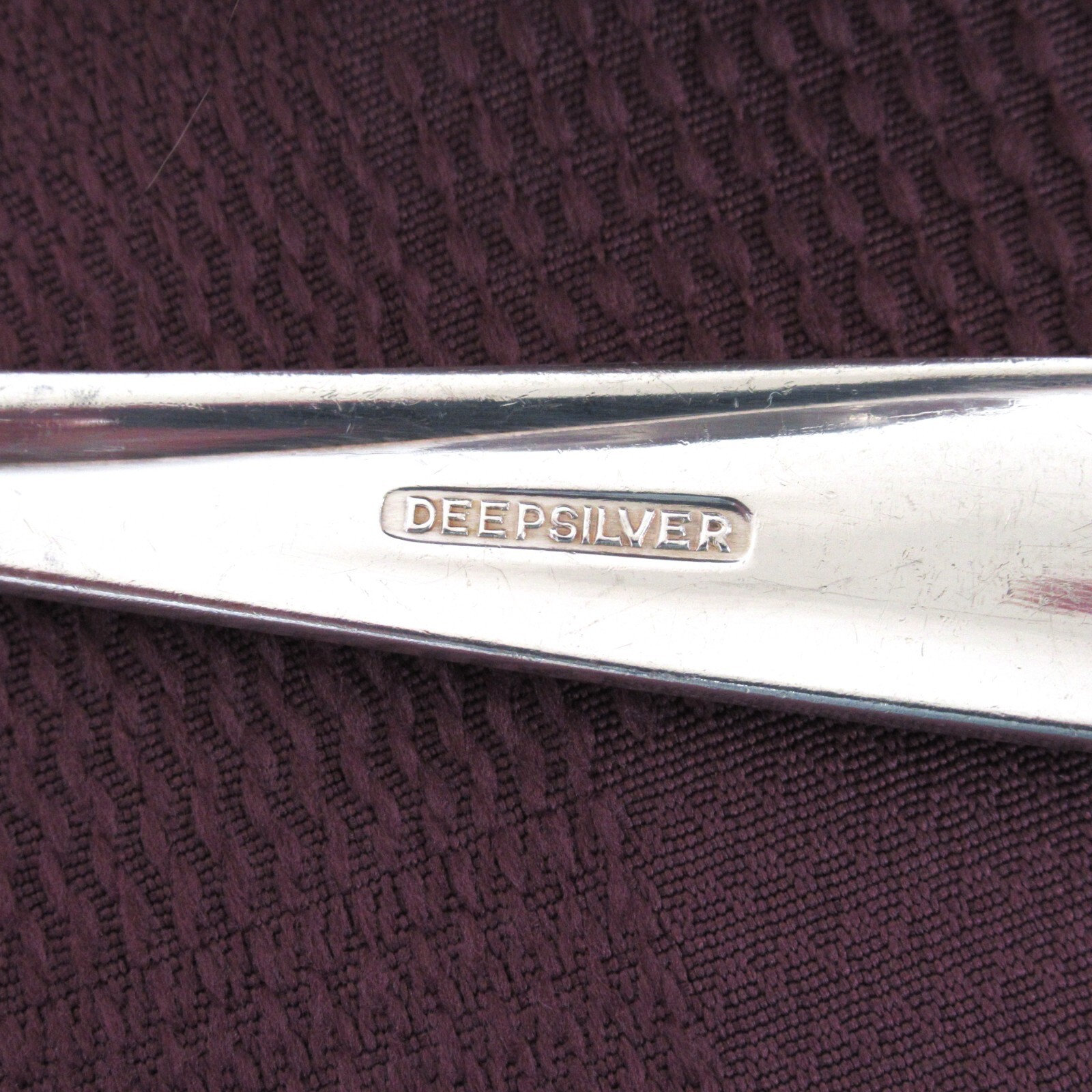 Holmes & Edwards Rhythmic serving spoons fork silverplate flatware utensils