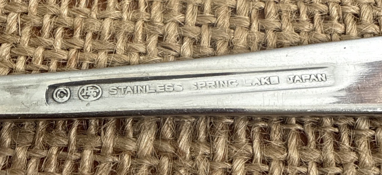 Hanford Forge SPRING LAKE Stainless Flatware Teaspoon 6.25”