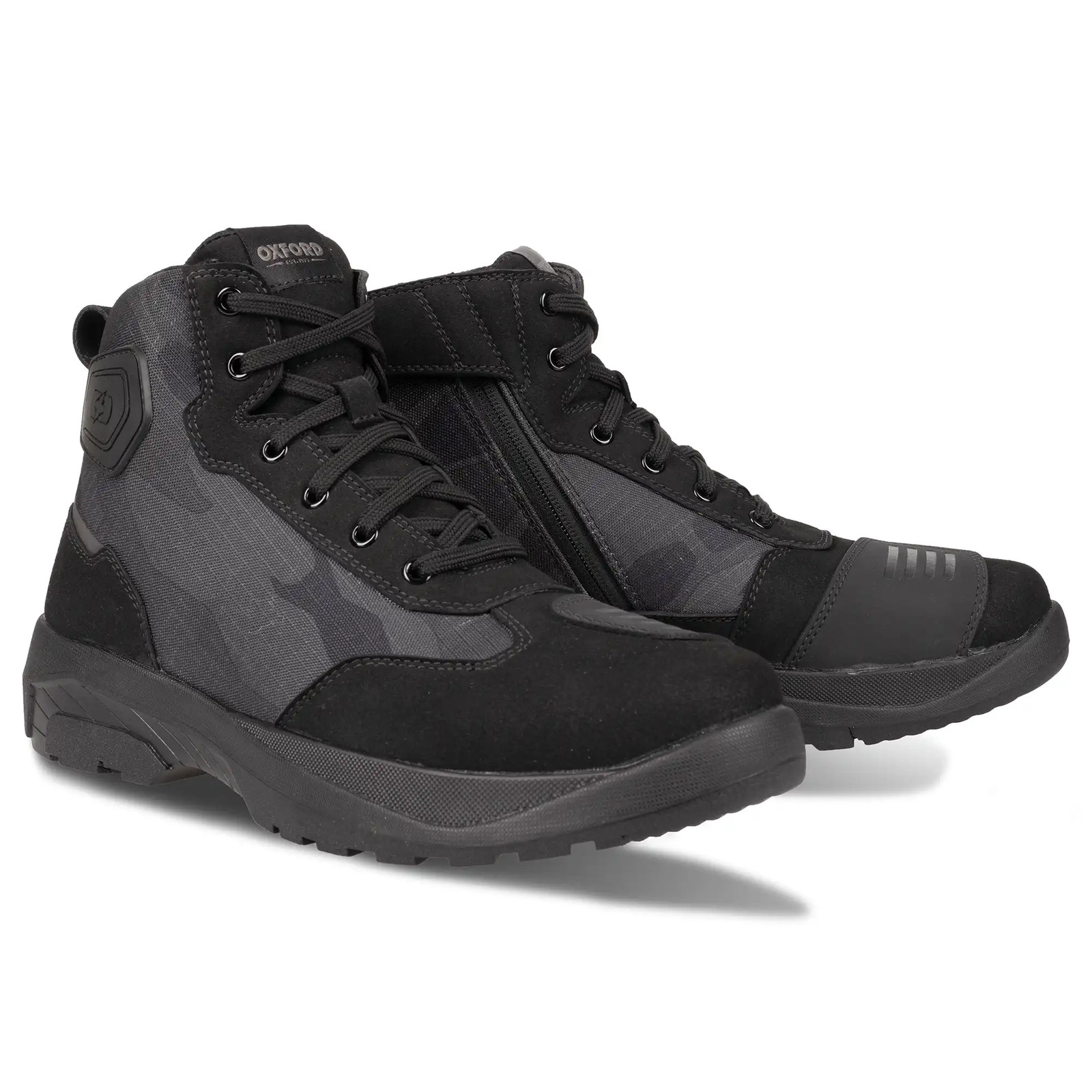 Oxford Ravine Dry2Dry Motorbike Motorcycle Boots Black / Camo