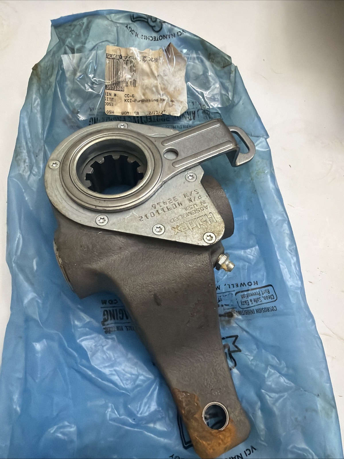 Oshkosh/ Haldex 3571080 LH Slack Adjuster