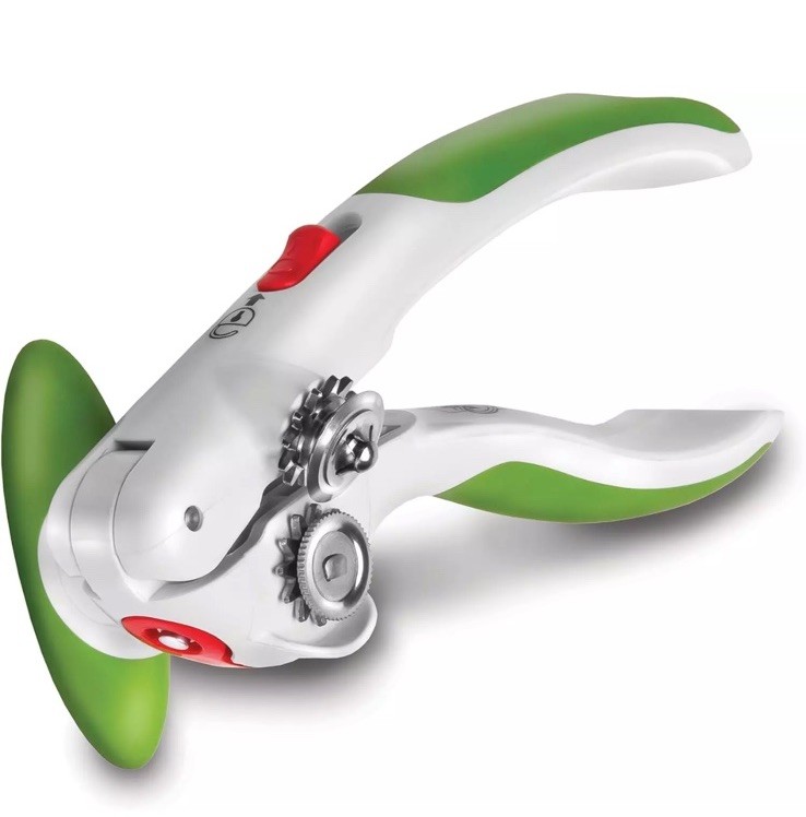 Lock N' Lift Can Opener w/ Lid Lifter Magnet Gift for Cooks Culinary Chef Green