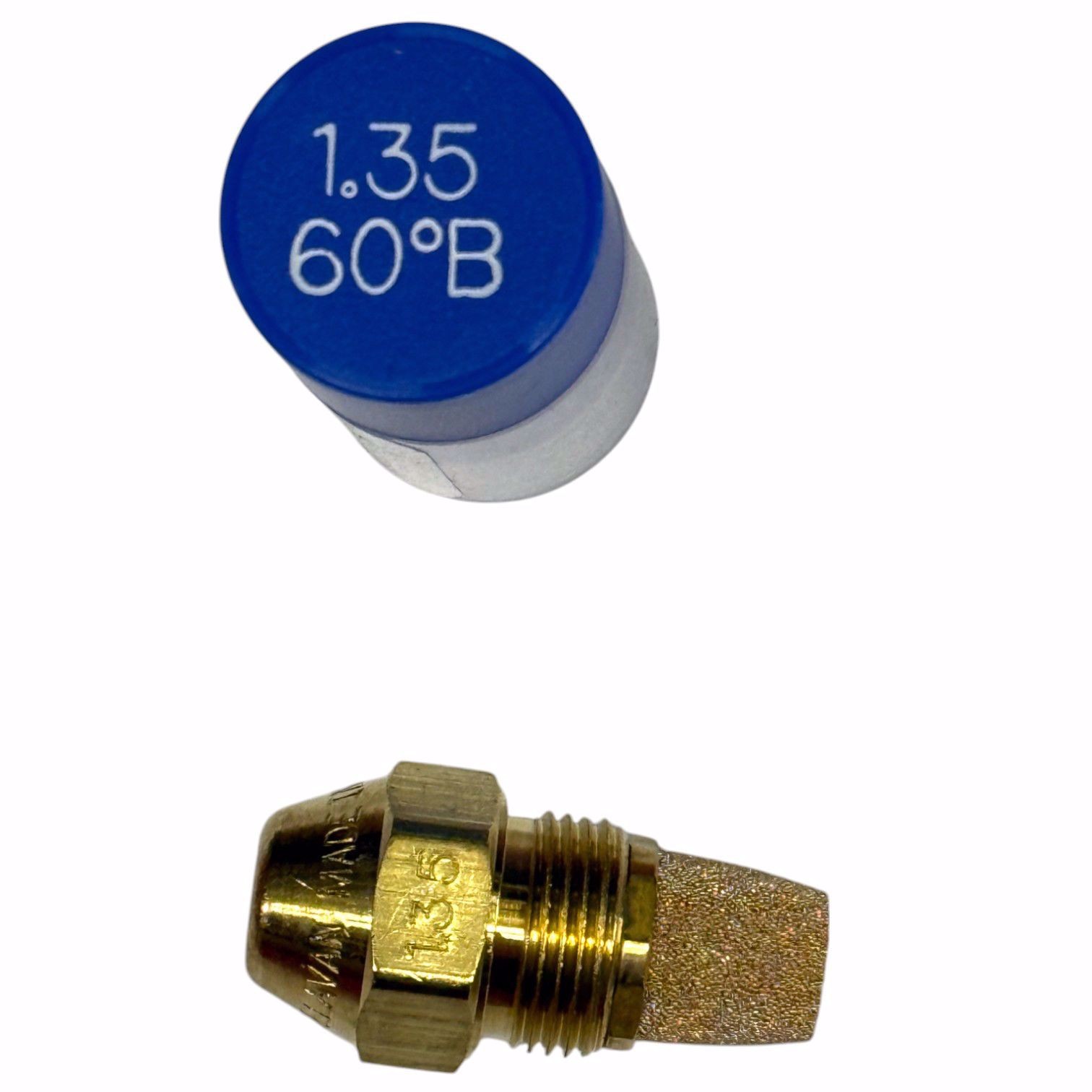 DELAVAN 1.35 GPH 60° B SOLID CONE NOZZLE W/ SINTERED FILTER