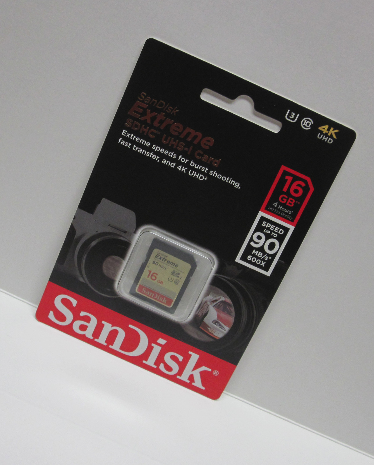 Sandisk 16G extreme V30 Ultra HD SD card for Sony W710 W730 WX80 WX300 H200 HX50