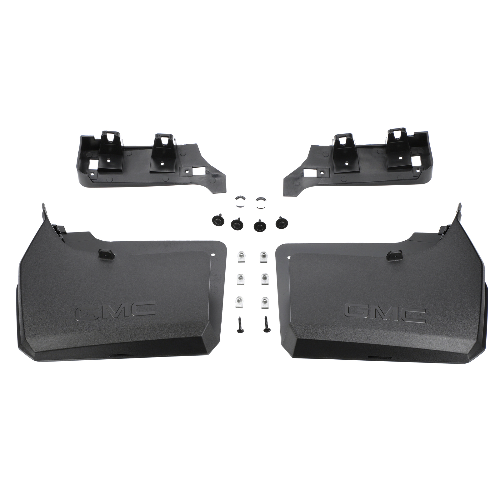 OEM NEW 19-25 GMC Sierra 1500 Rear Molded Splash Guards Mud Flaps Black 84420656