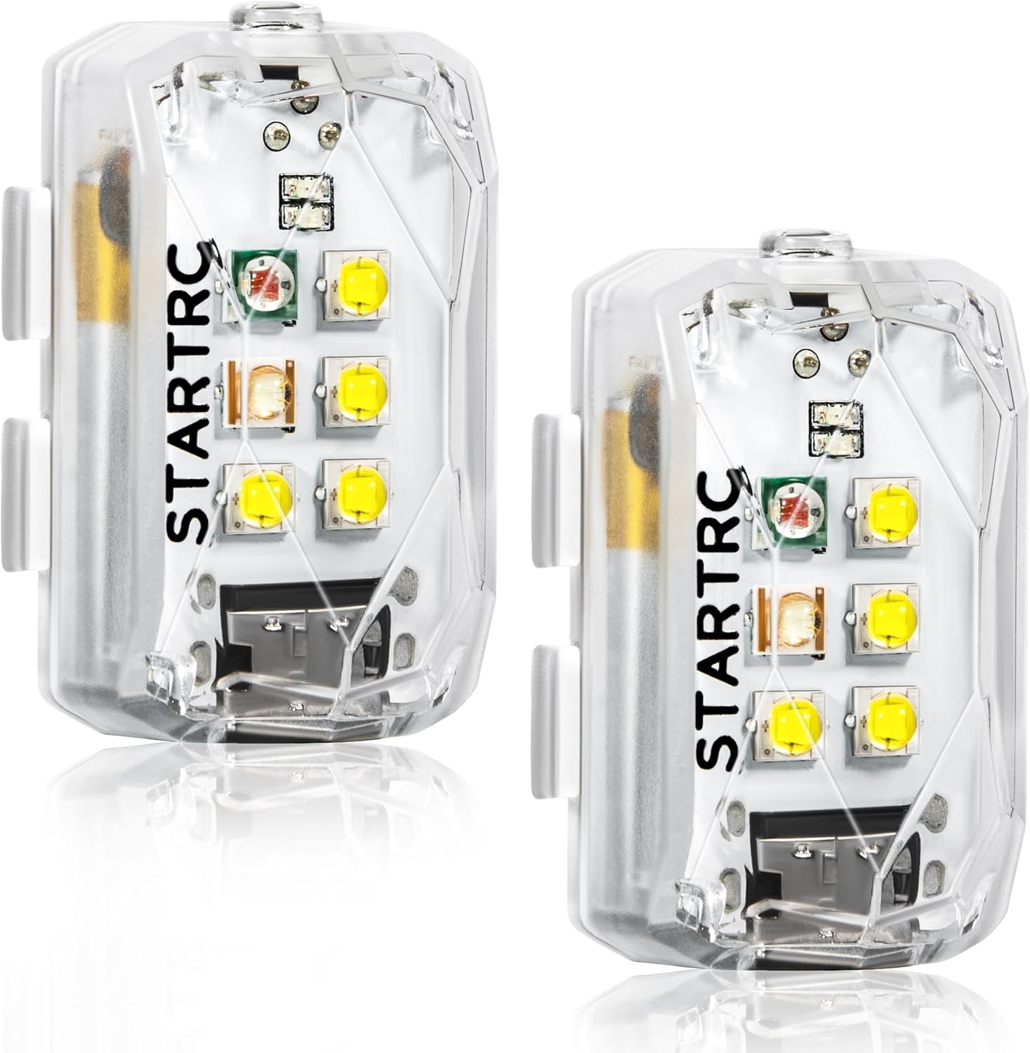 2PCS Drone Strobe Light Compatible For DJI Neo Mini 5 Pro 4 Pro Avata 2 Air 3S