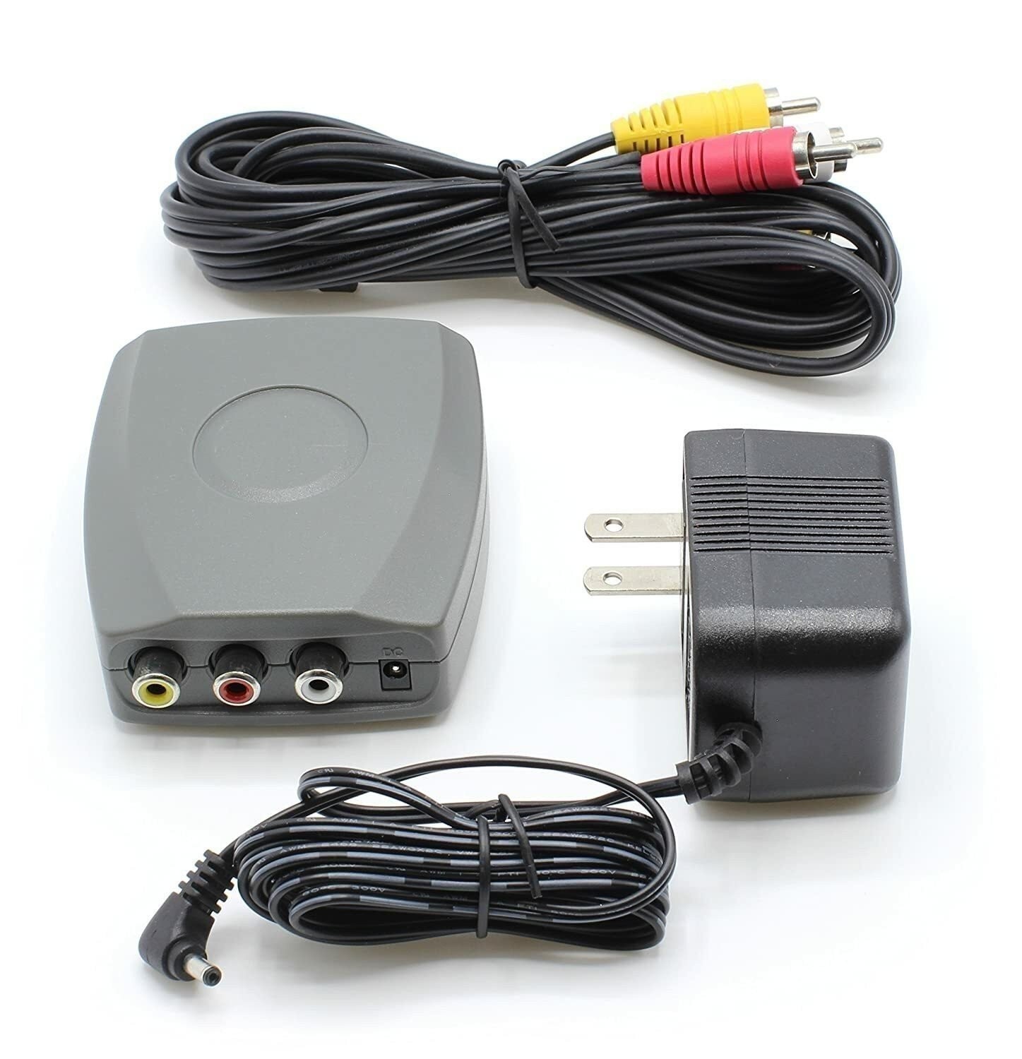RF Modulator - RCA / Composite A/V -to- RF / Coax / Coaxial - RCA Converter Kit
