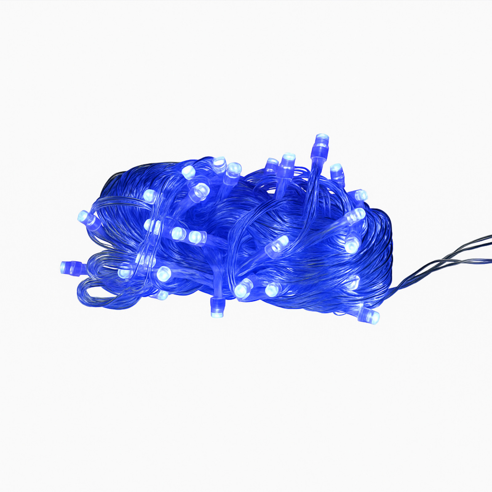 Elegani 3-Pack 100 LED Matte Blue String Lights 32ft