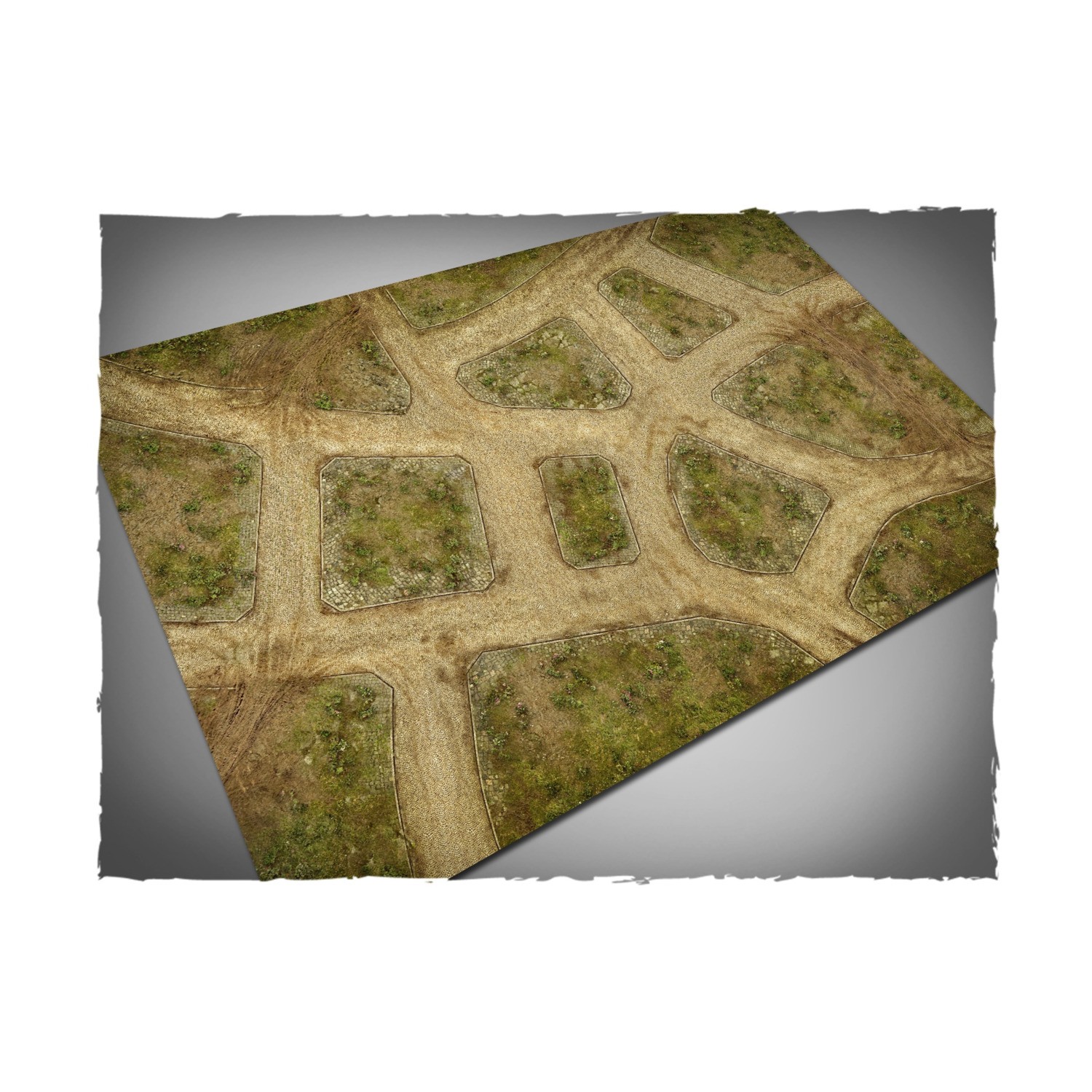 Deep Cut Battlemats Cobblestone Streets v2 (6' x 4') New