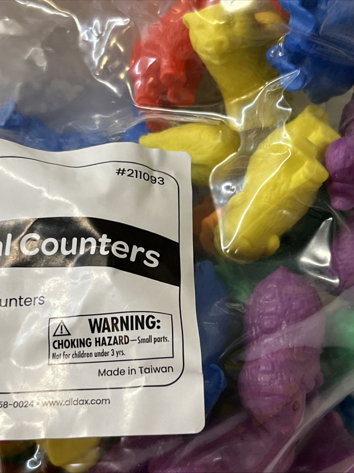 Didax Farm Animal Counters - Pack of 72