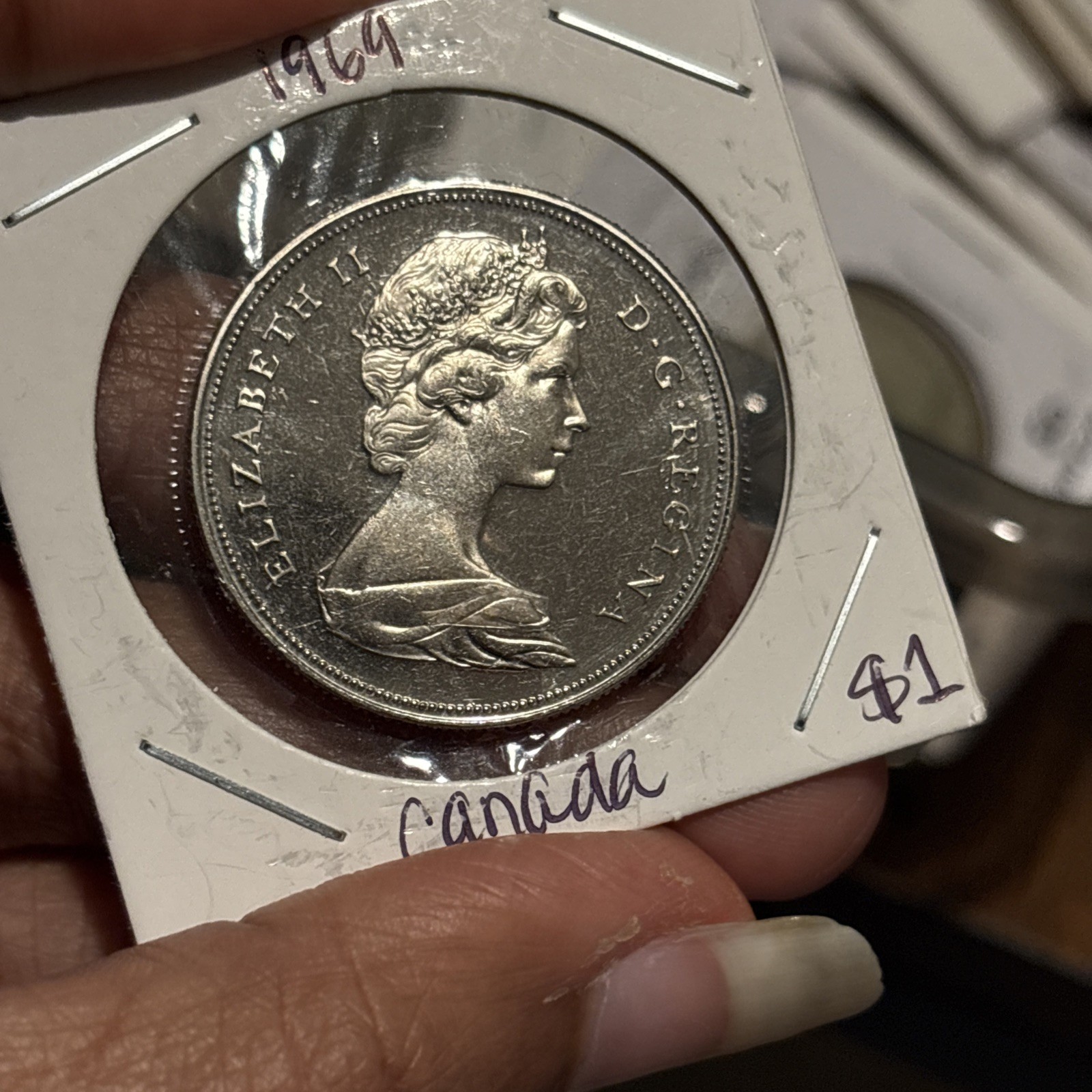 1969 Canadian Dollar