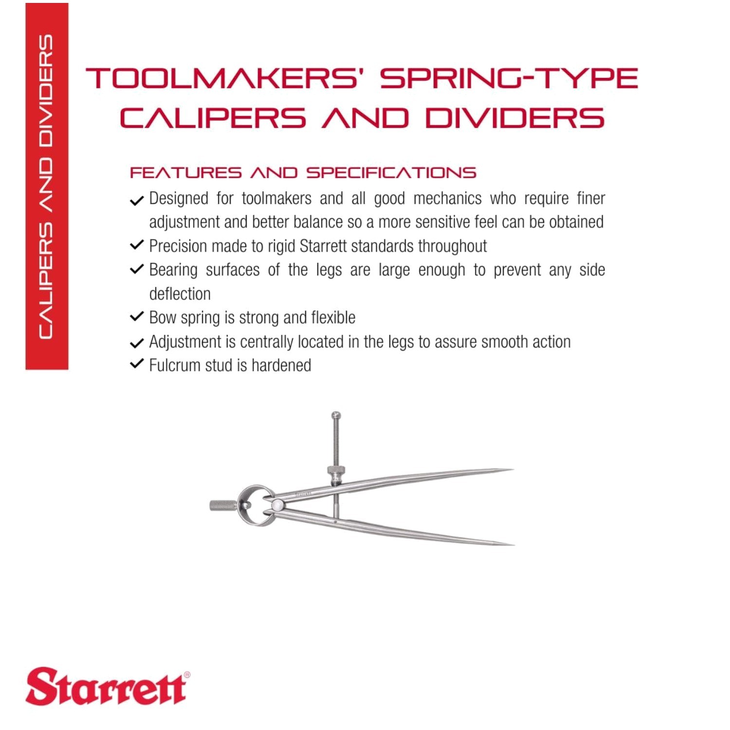 Precision Toolmakers Caliper & Divider Set - 6" Range