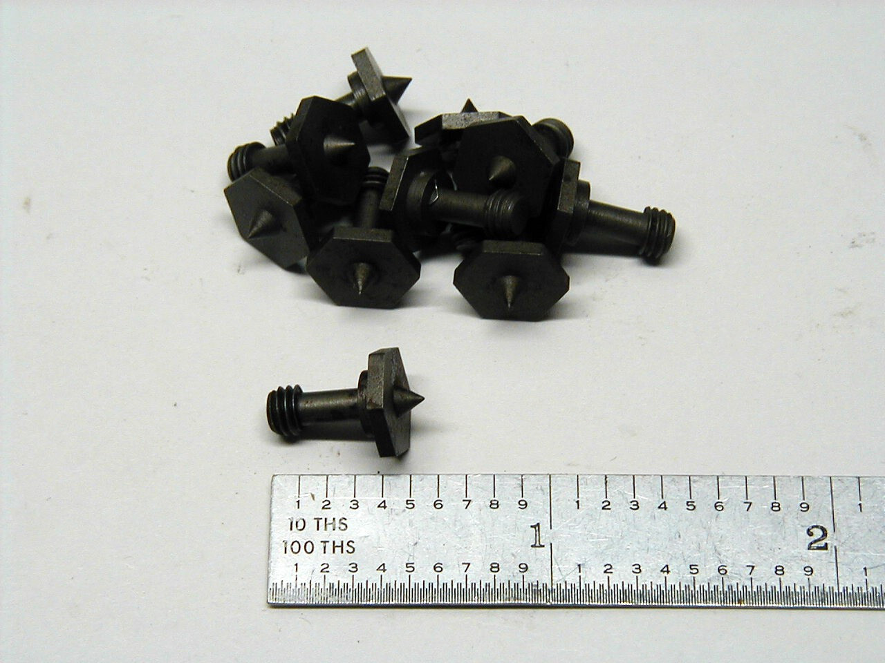 (10) 10-32 Threaded Shank Transfer Punch ~ Sheet Metal Tool