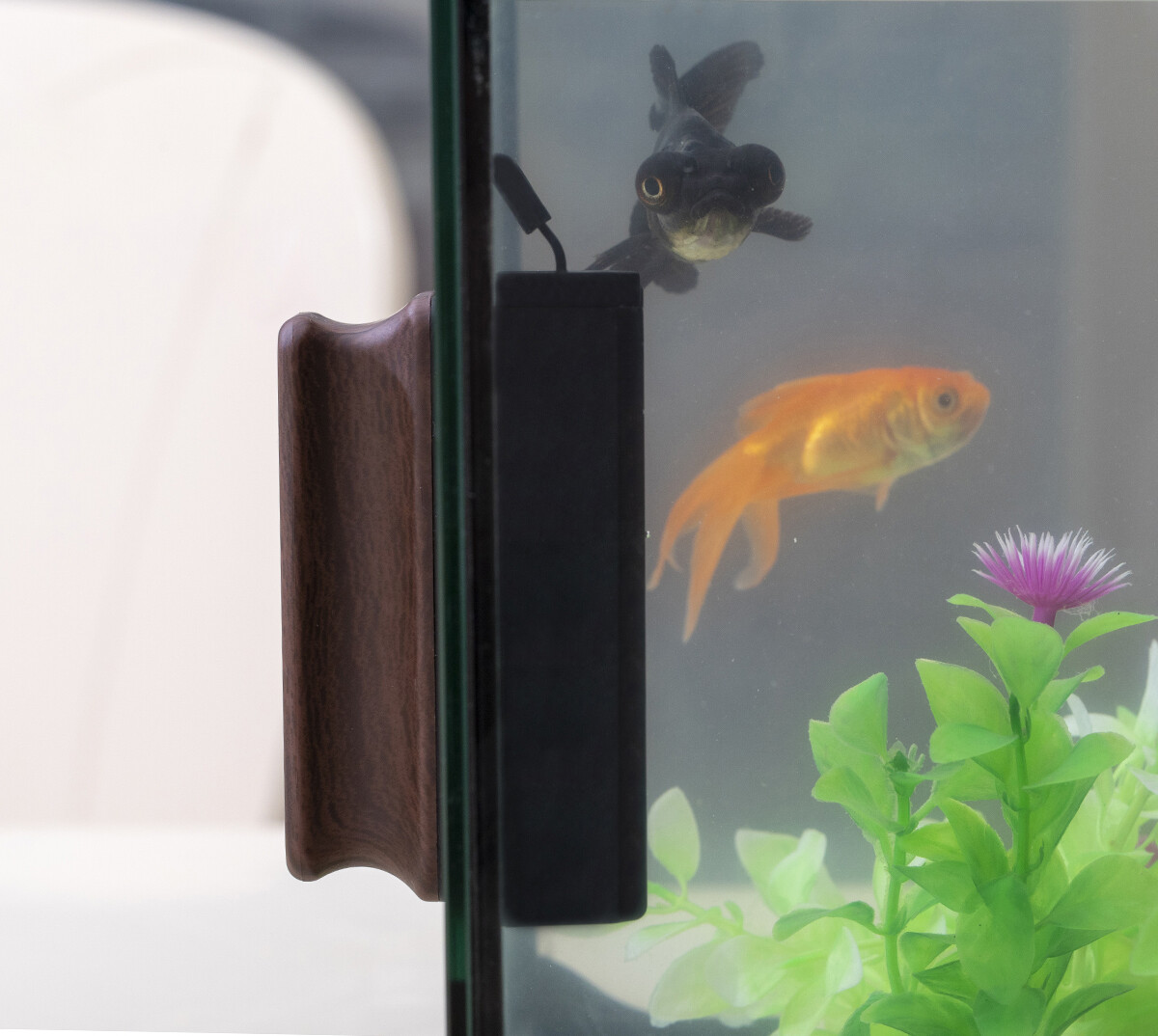 hygger Aquarium Algae Scraper, Fish Tank Glass Cleaner Brush, Floating Algae