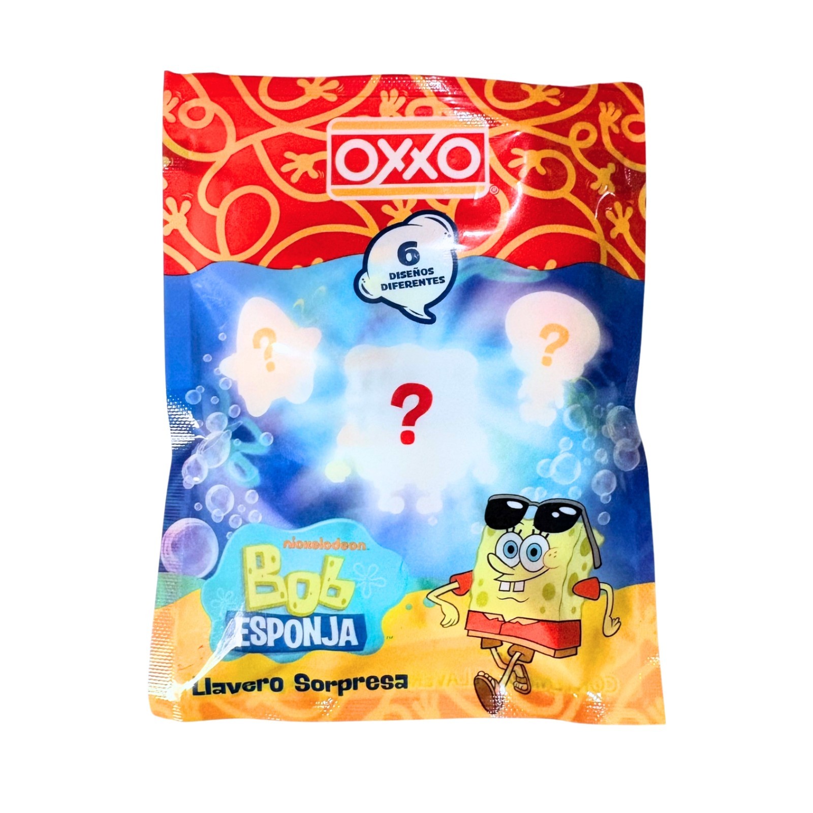 OXXO SpongeBob SquarePants Keychain (Mexico Exclusive)