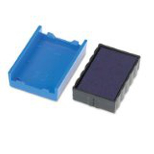 Trodat T4850 Dater Replacement Pad, 6/4850, Blue Ink