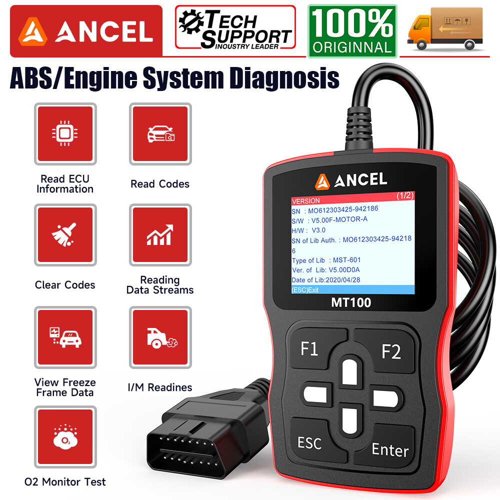 Fit for HONDA SUZUKI Motorcycle Scanner OBD2 Diagnostic Tool Engine Code Reader