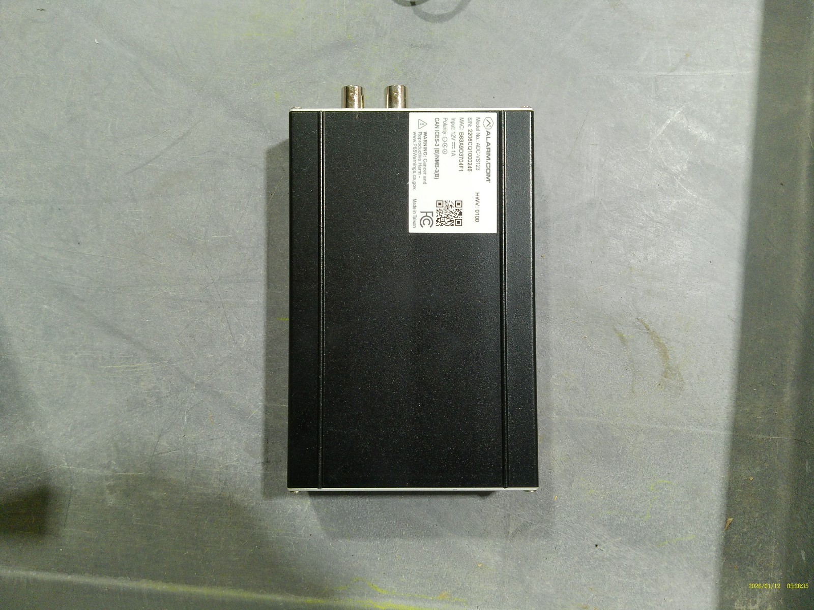 Alarm.com, ADC-VS123, HD Video Server