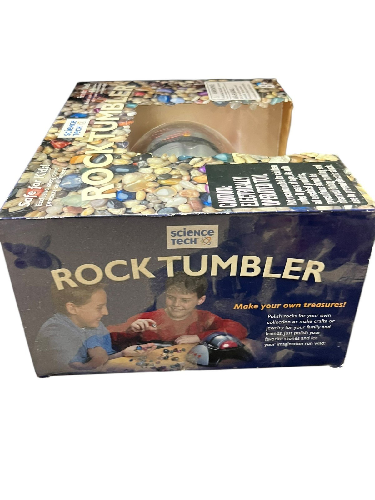 Science Tech Rock Tumbler Kit Make Your Own Treasures Jewelry Kit New