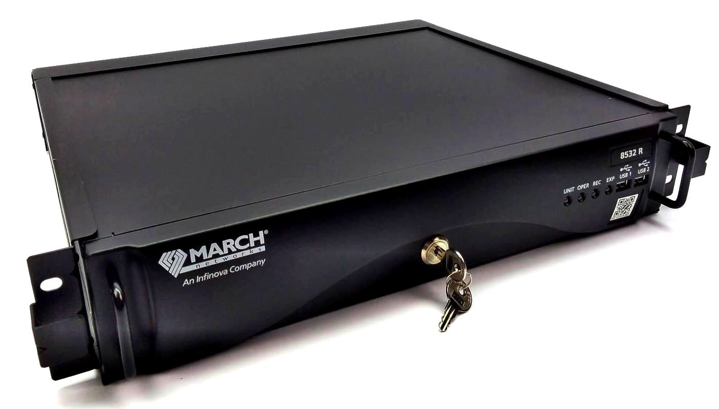 March Networks 27677R2.1 HR Series Hybrid Video Recorder 8532 R Lockable