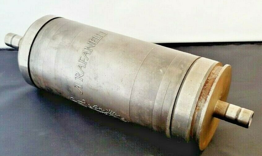 A. Rafanelli Wine Collectible Display Piece Wine Press HEAVY 25 lb Weighted Gear