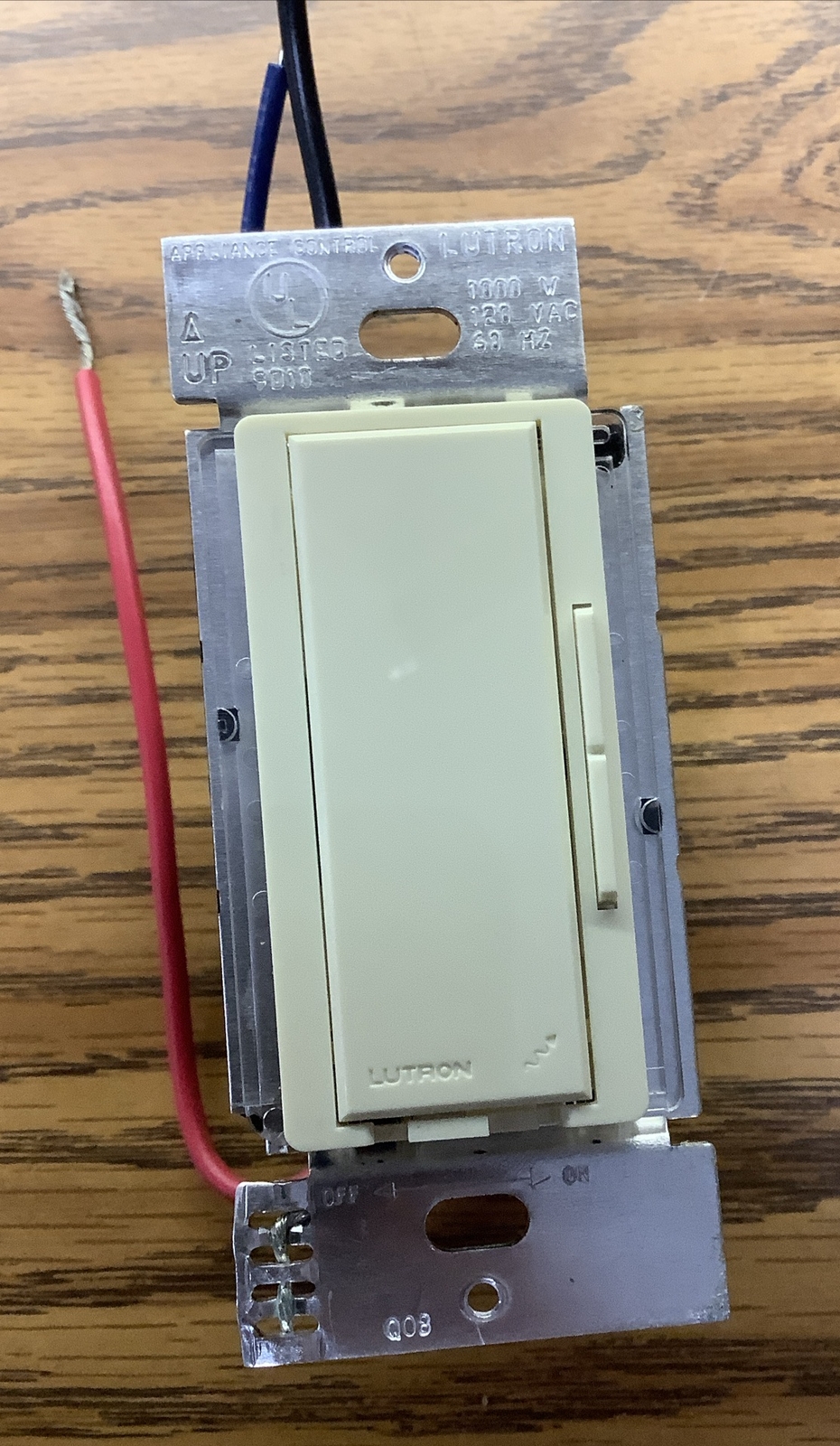 NOB Lutron HD-RD-AL Accessory Dimmer 120V