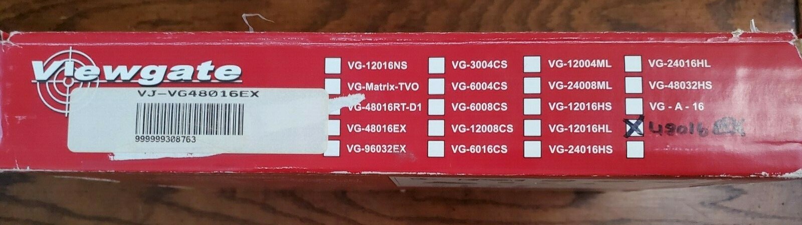 VIEWGATE HIGH PERFORMANCE VIDEO CAPTURE CARD - SECURITY CAMERA - VJ-VG48016EX