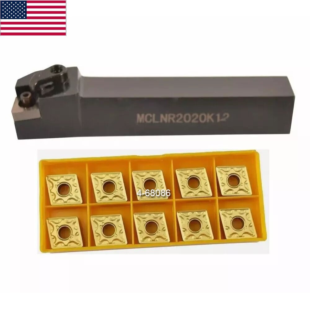 MCLNR2020K12 20×125 lathe tool holder + CNMG120408 CNMG432 BP010 carbide insert